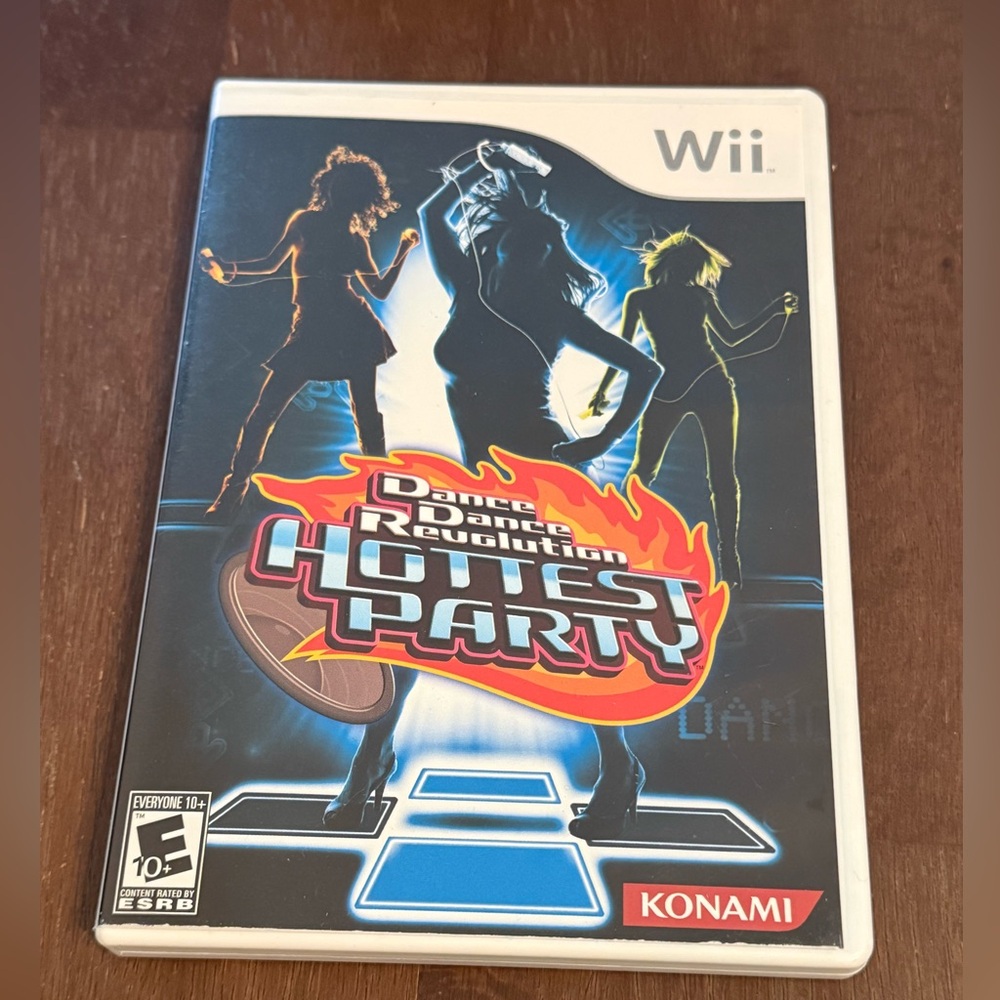 Dance Dance Revolution: Hottest Party (Nintendo Wii, 2007) Game Only No Pad